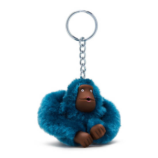 Kipling Sven Small Monkey Keychain Accessoires Turquoise | België 1198CT